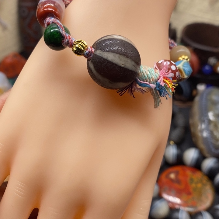 玛瑙/玉髓手链未镶嵌