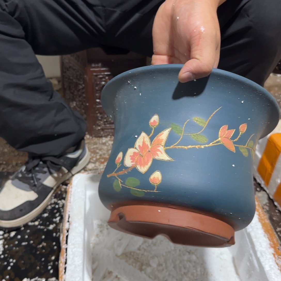 花盆紫砂口径20.15口径