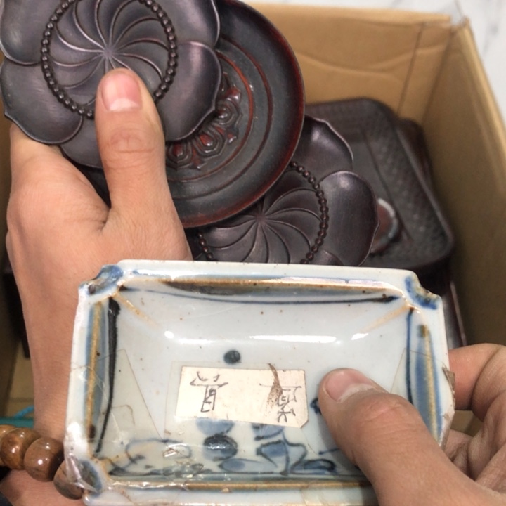 陶瓷孤品单件车里拍