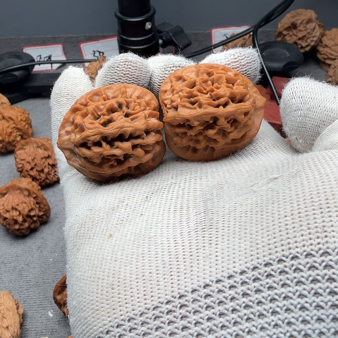 流***年文玩核桃吊坠宝鸡一代秦闷全品