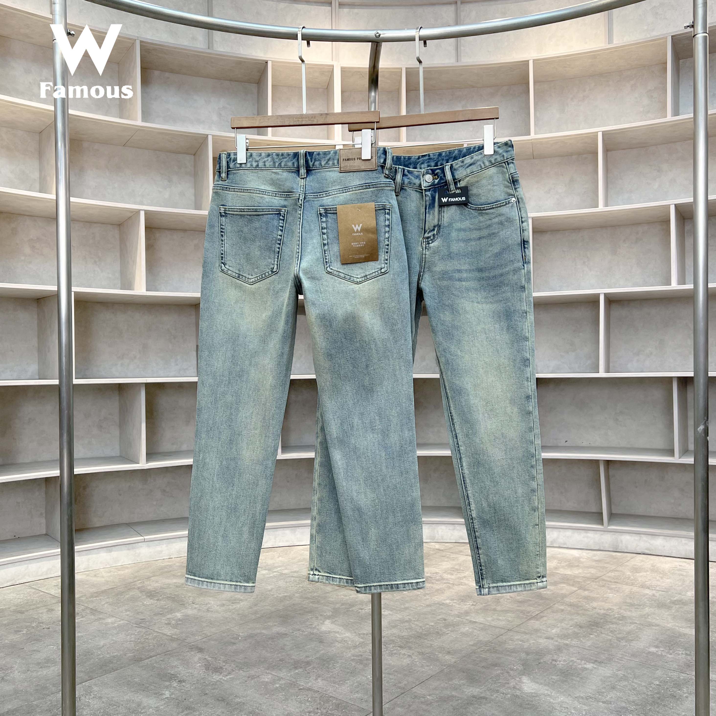 【夏季上新】99935 - 12.8安/莱赛尔/怀旧洗水/九分/九分半牛仔裤 
