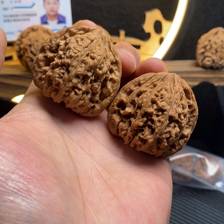 把件文玩核桃4416老味道窝底色差福利