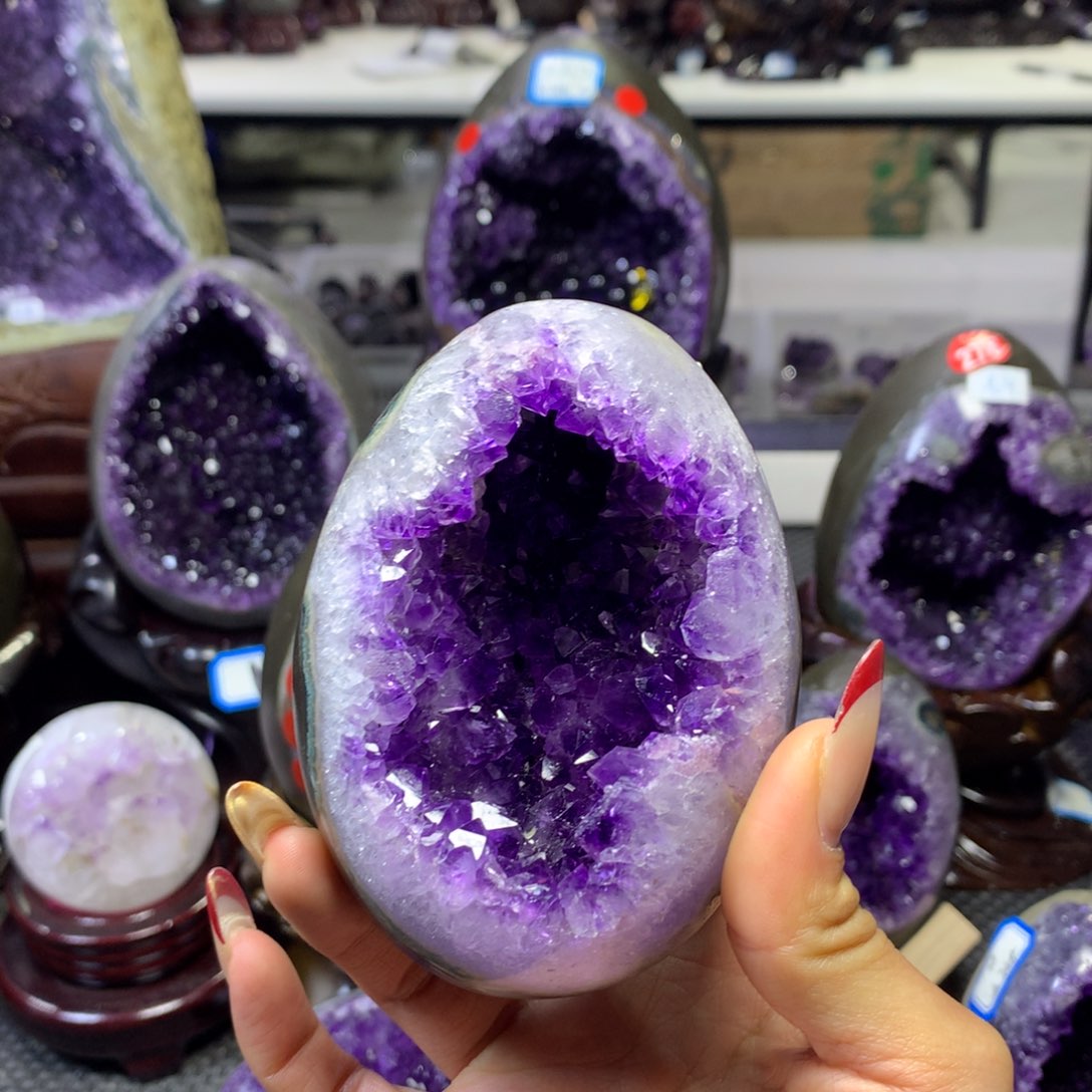 水晶摆件婷未镶嵌