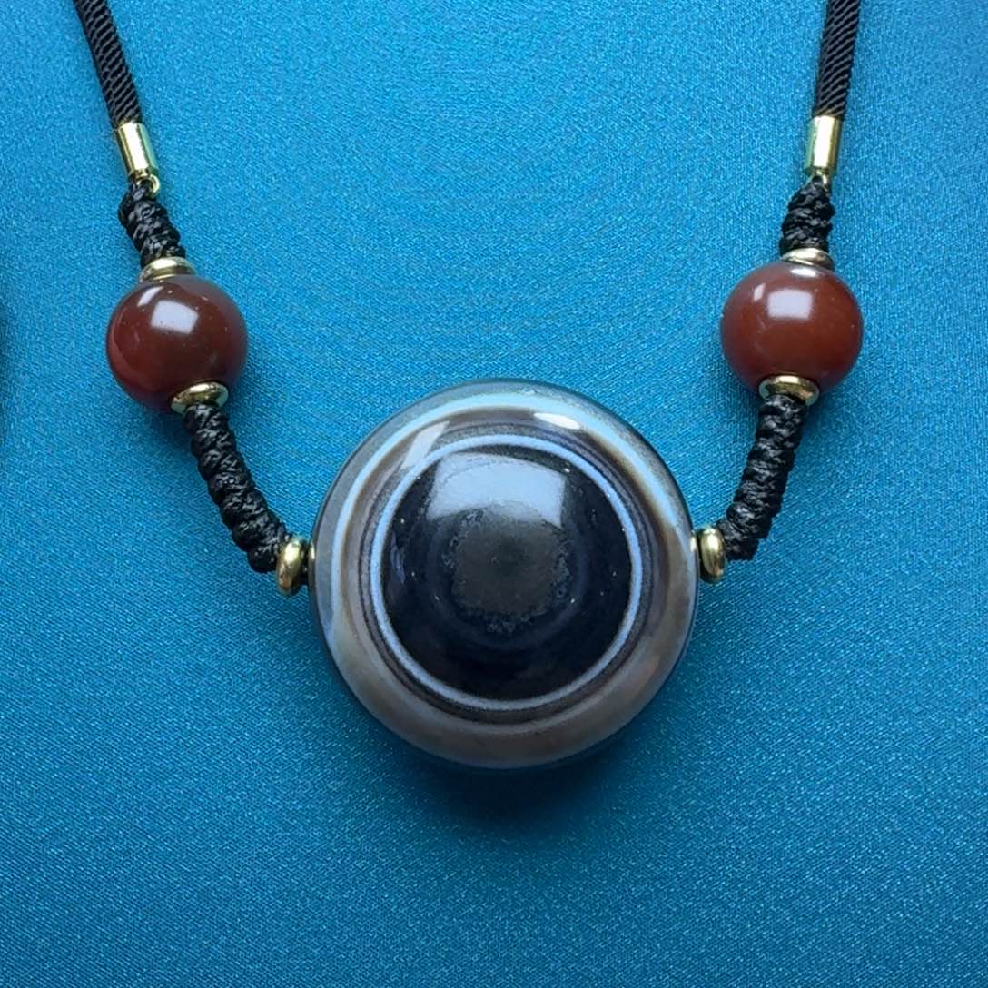 玛瑙/玉髓未镶嵌项链