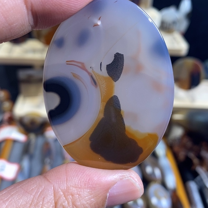 【闪购商品】玛瑙/玉髓吊坠(不含链)未镶嵌