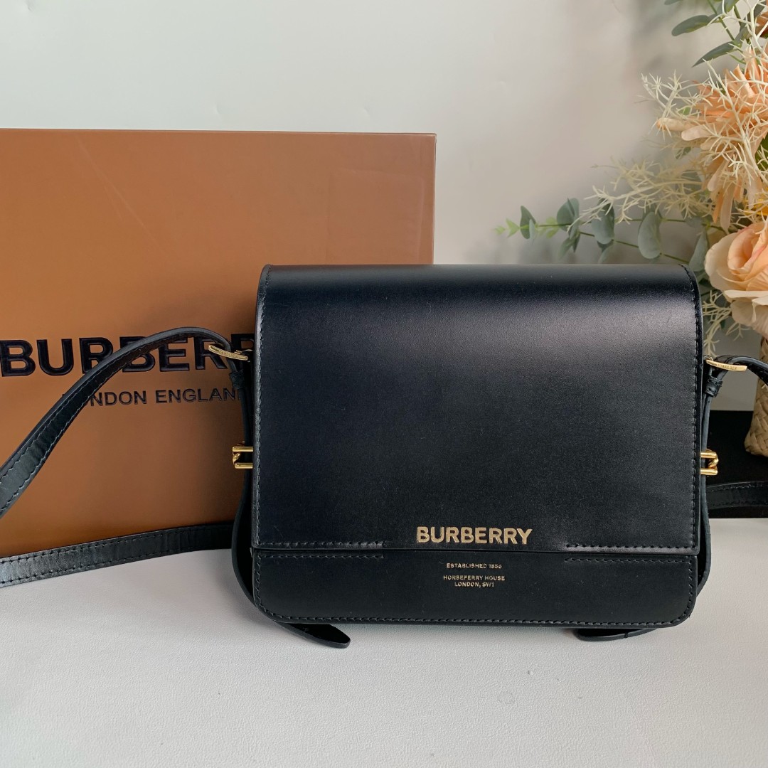 99新 BURBERRY/博柏利 99新】burberry logo豆腐包23款