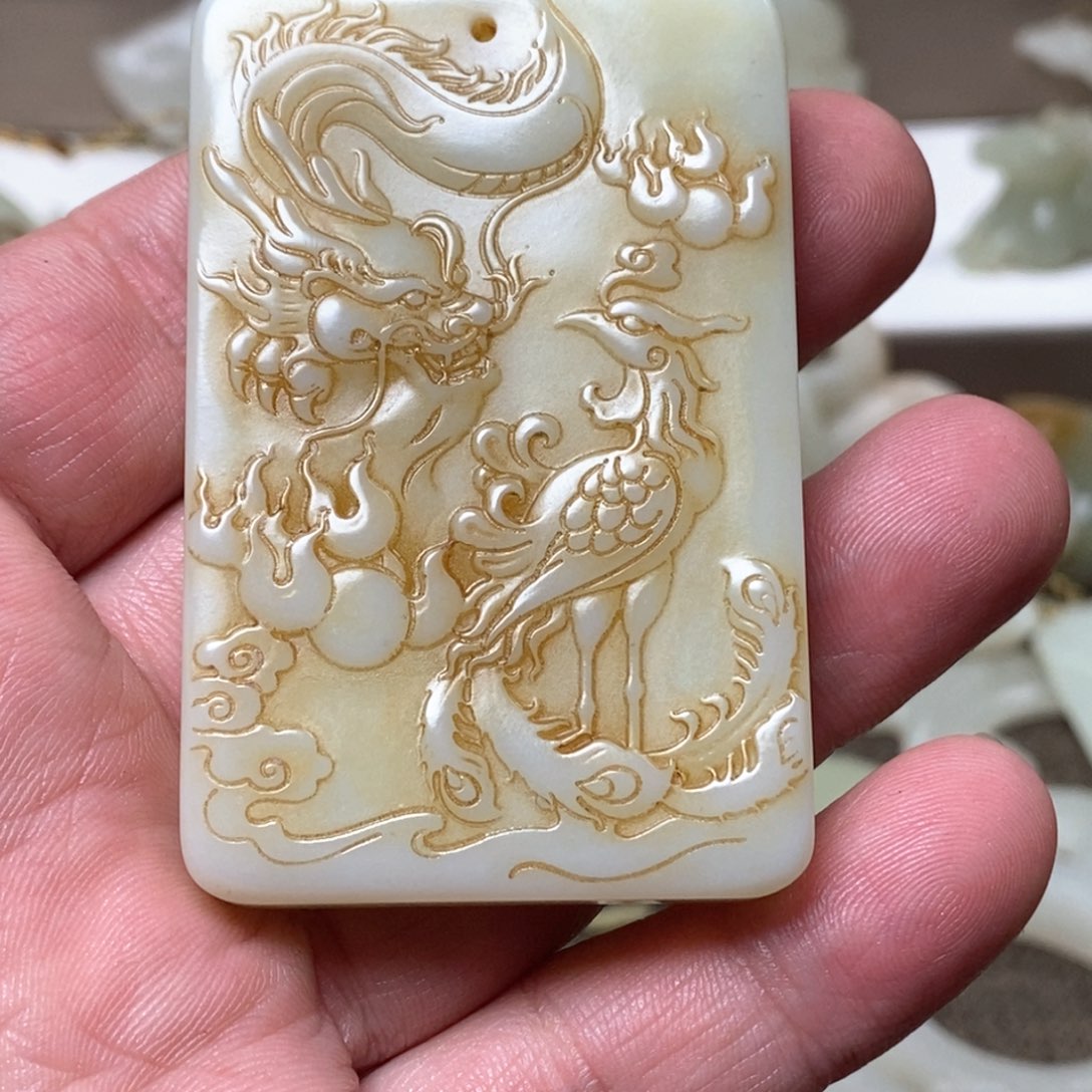 和田玉颈饰未镶嵌用****3