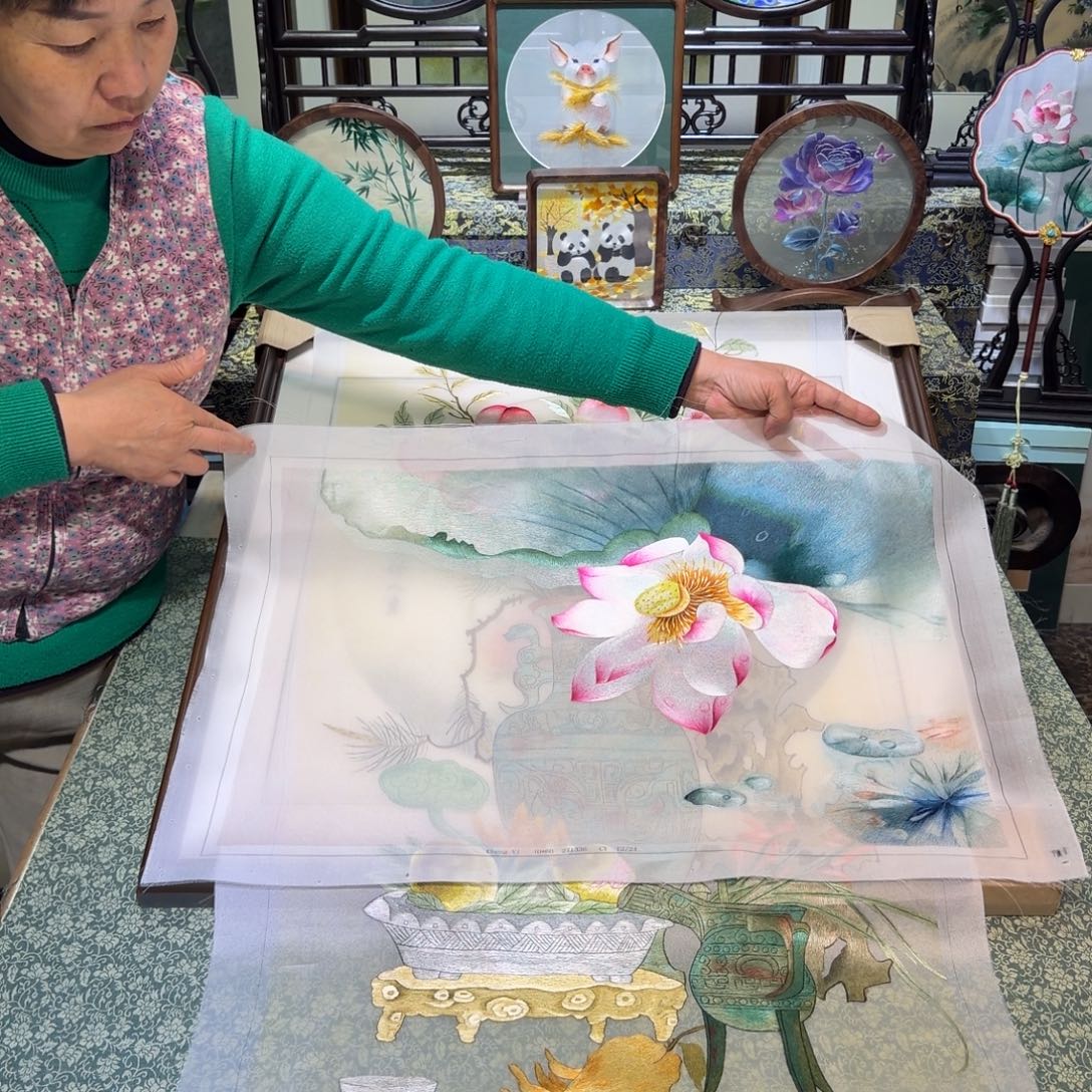 刺绣手工苏绣工艺