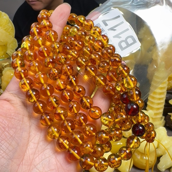 琥珀（花珀）珠宝奇石未镶嵌9