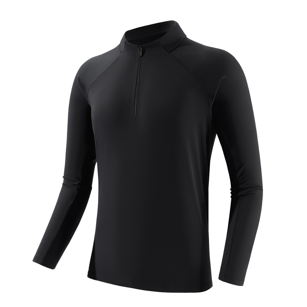 【迪家同款-打底衫】25年秋冬新款保暖防风加绒打底衫男士休闲内搭