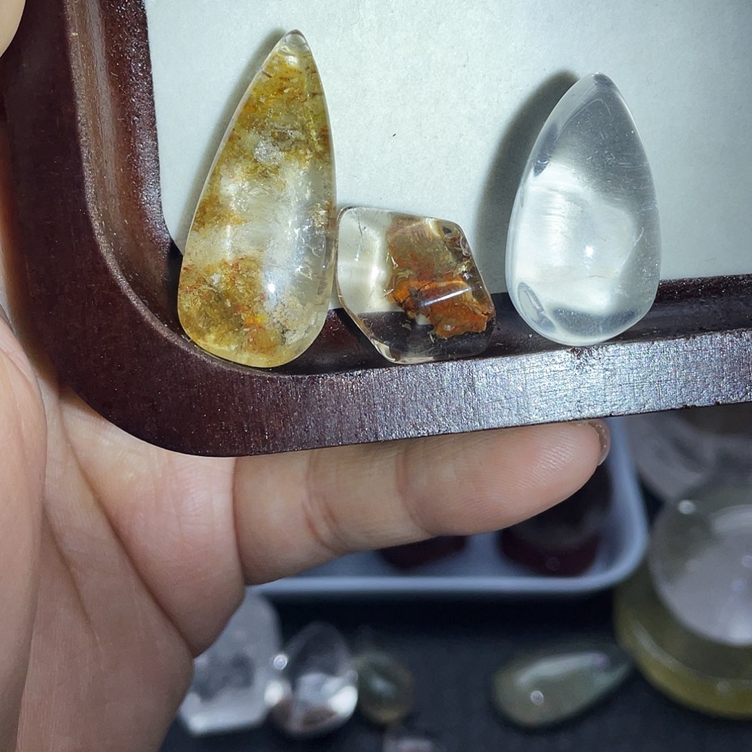 水晶珠宝半成品未镶嵌160