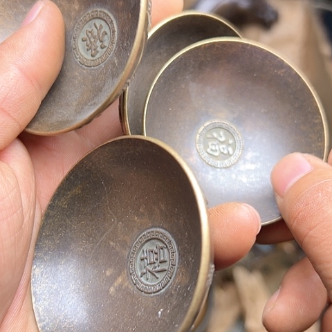 铜制文玩把玩物件