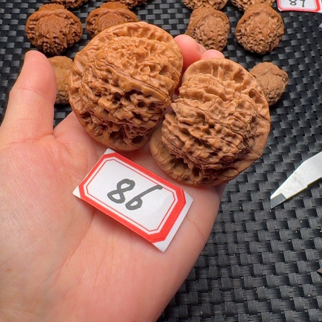 核桃把件全品官帽53尺