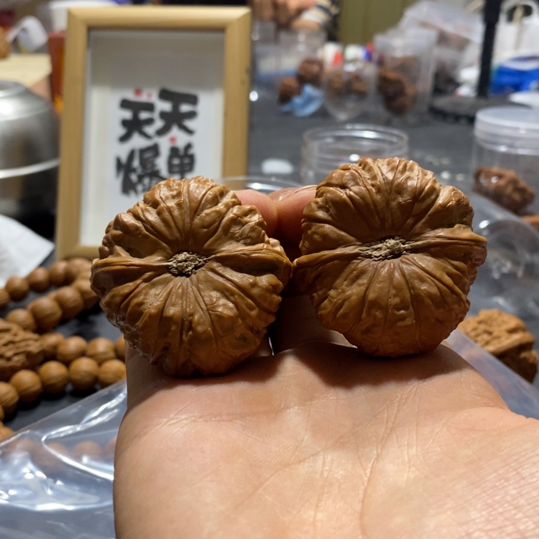 文玩核桃把件精品南瓜47