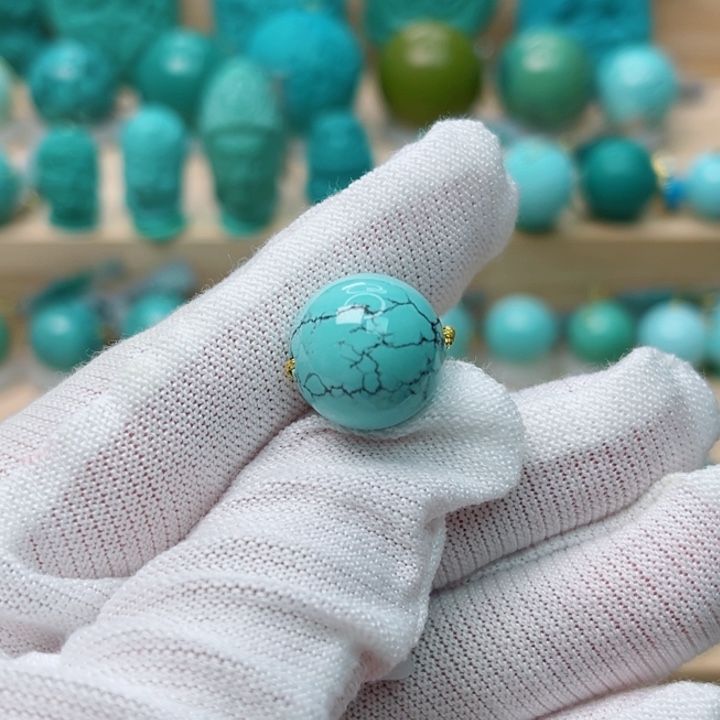 未镶嵌绿松石珠宝奇石泥*14.2