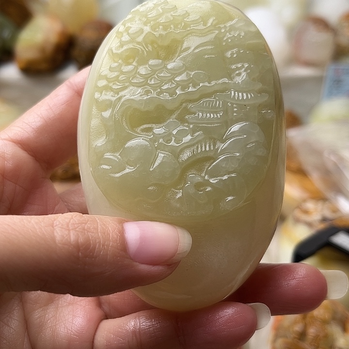 石材古青石不退换山水