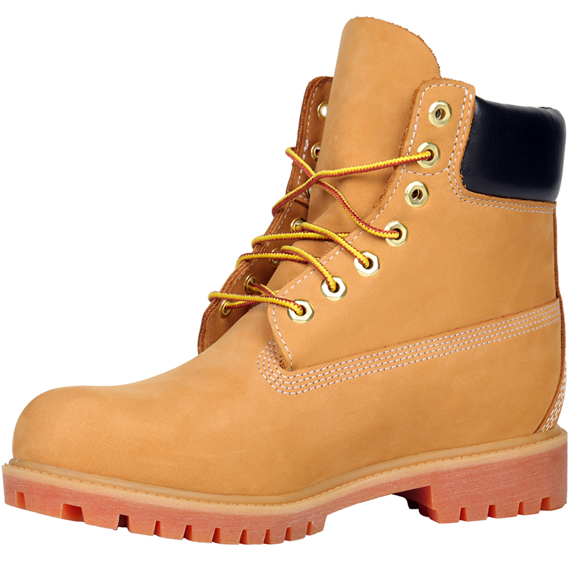 热粘贝利牛皮防水男女工装大黄靴2.7斤时尚户外复古英伦秋冬