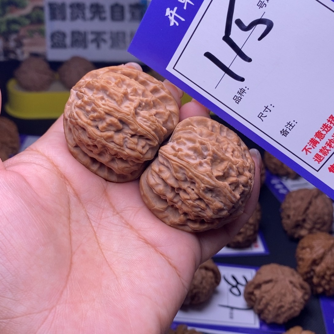 吊坠文玩核桃115号链接白狮子402尺全品