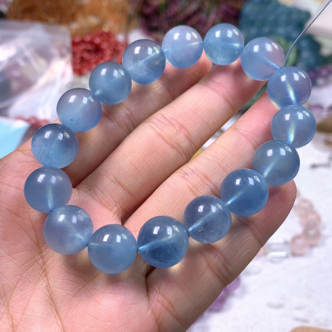 水晶手串未镶嵌天然水晶