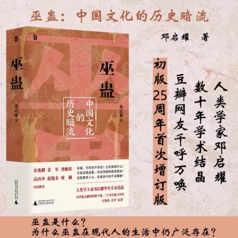 巫蛊 中国文化的历史暗流 邓启耀 著 叫魂拆姻炼蛊扎小人斗风水等