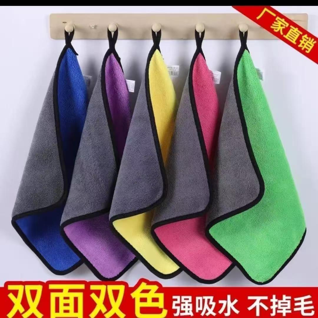 微神台球杆双面可用可挂擦杆布