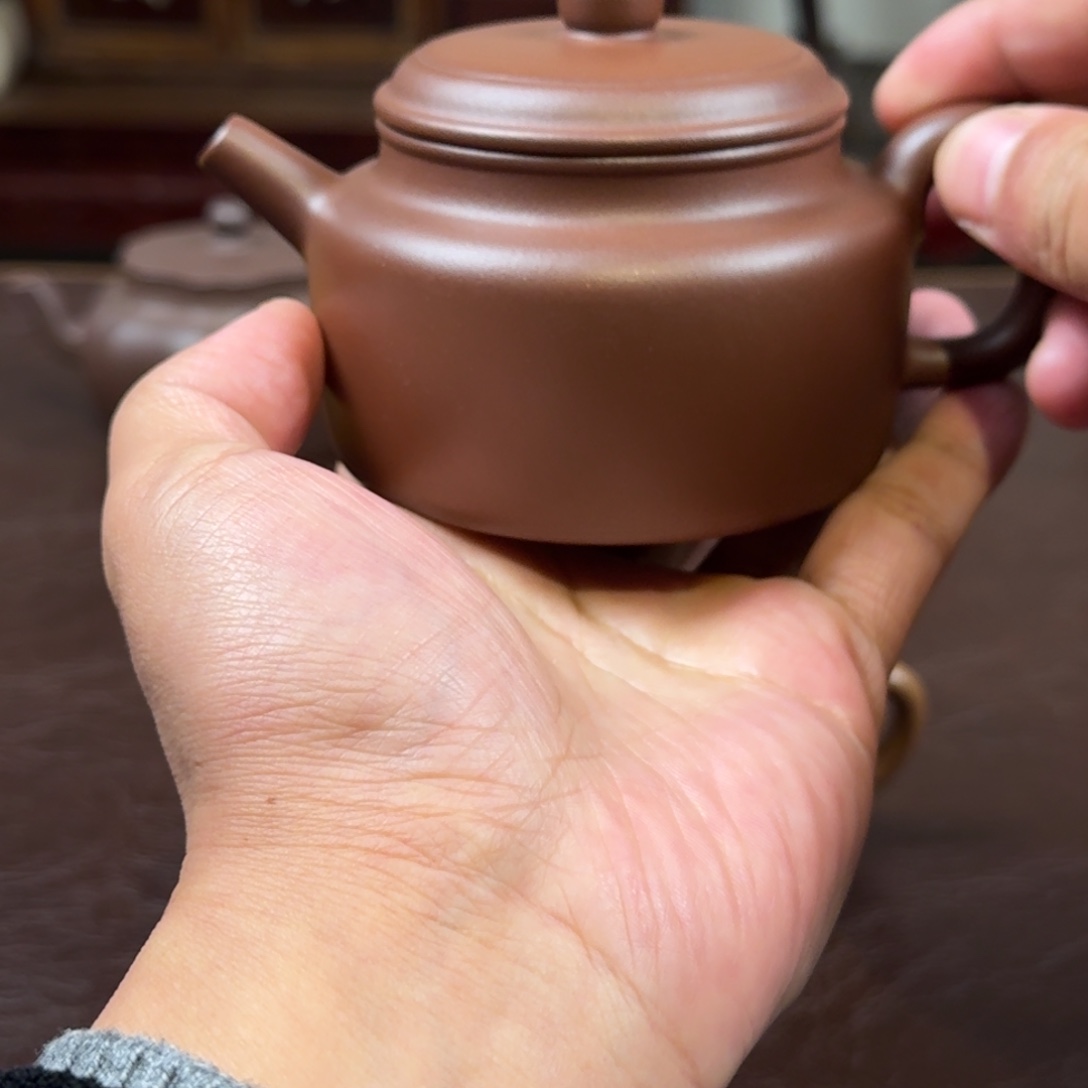 紫砂茶壶大亨德钟壶