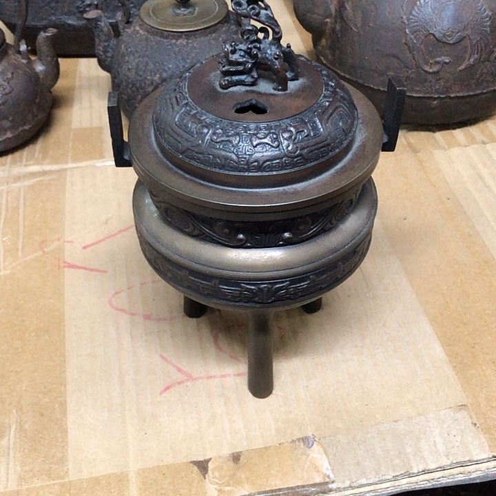 铜香炉一一听雨堂严选