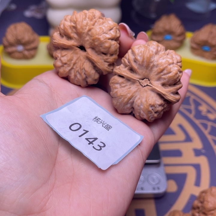 文玩核桃把件ㅤ****生蛤蟆40.0143.不退换