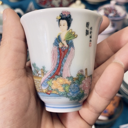 【闪购商品】景德镇陶瓷主人杯123444