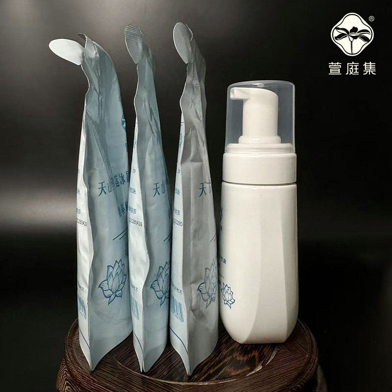 天山雪莲冰晶泡沫洁面露200ml+200ml*3替换装（三组）