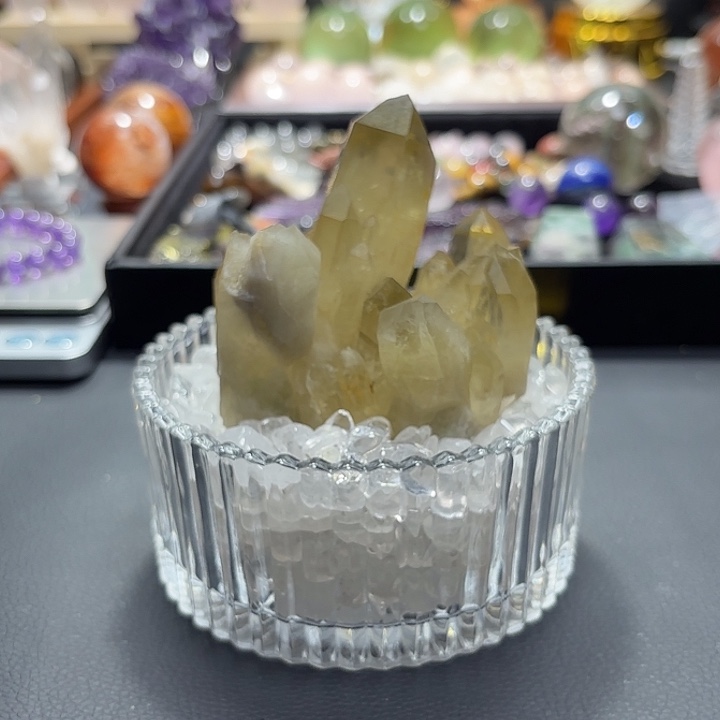 水晶珠宝半成品未镶嵌