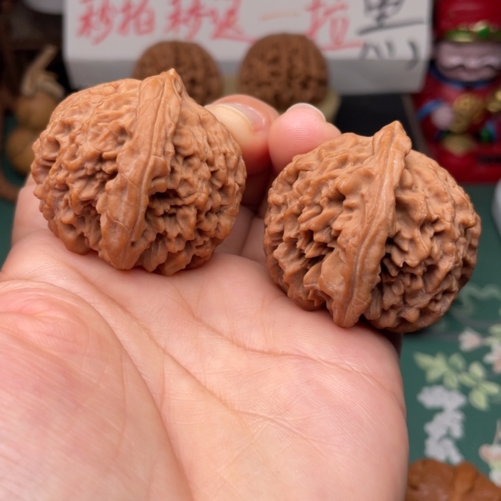【闪购商品】把件文玩核桃41全品皇冠