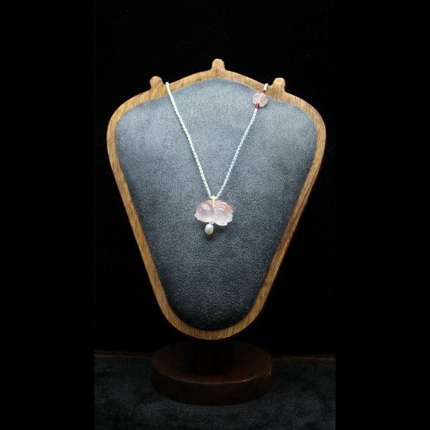 逍遥游南红珍珠项链