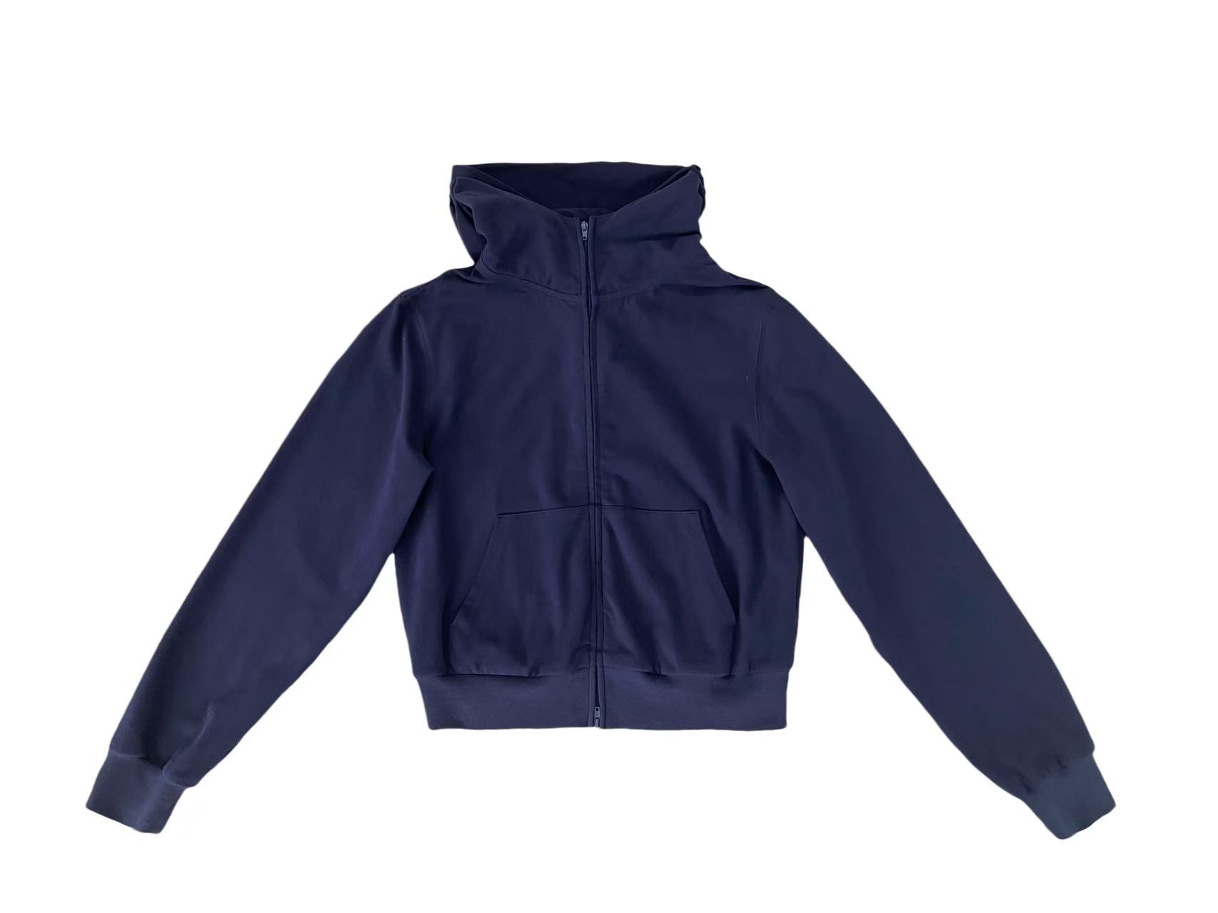 女装；51841短款连帽卫衣外套