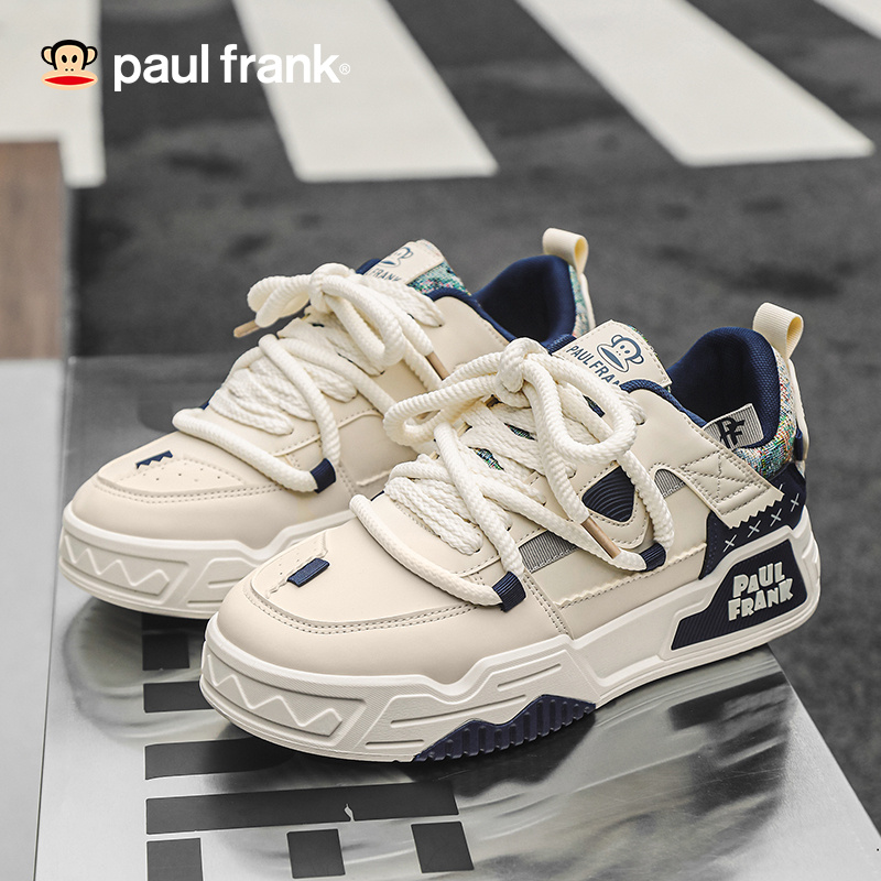 【低帮皮面/加绒/网面/拼款】大嘴猴秋季新款百搭男鞋网面潮流板鞋