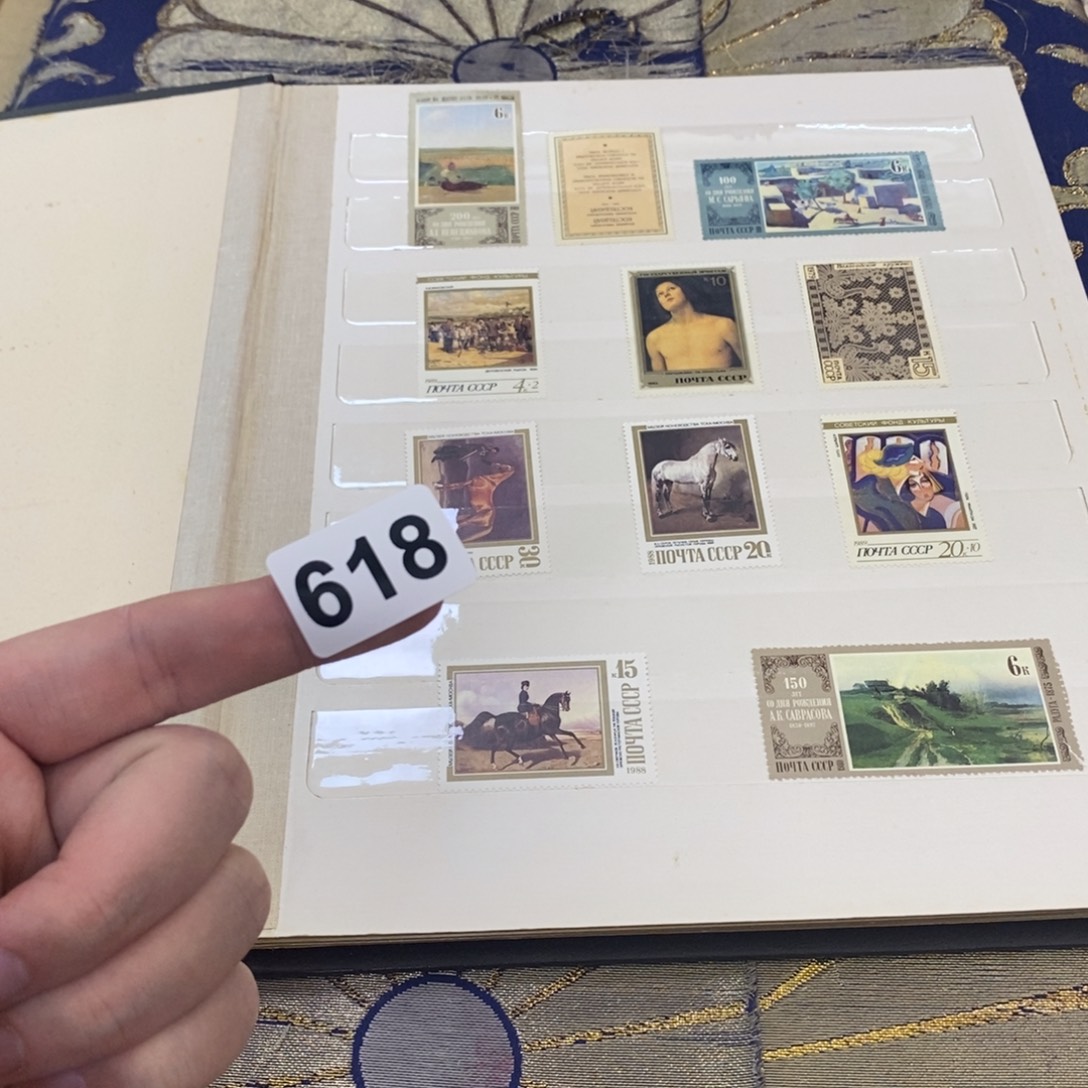 外国人物建筑邮票