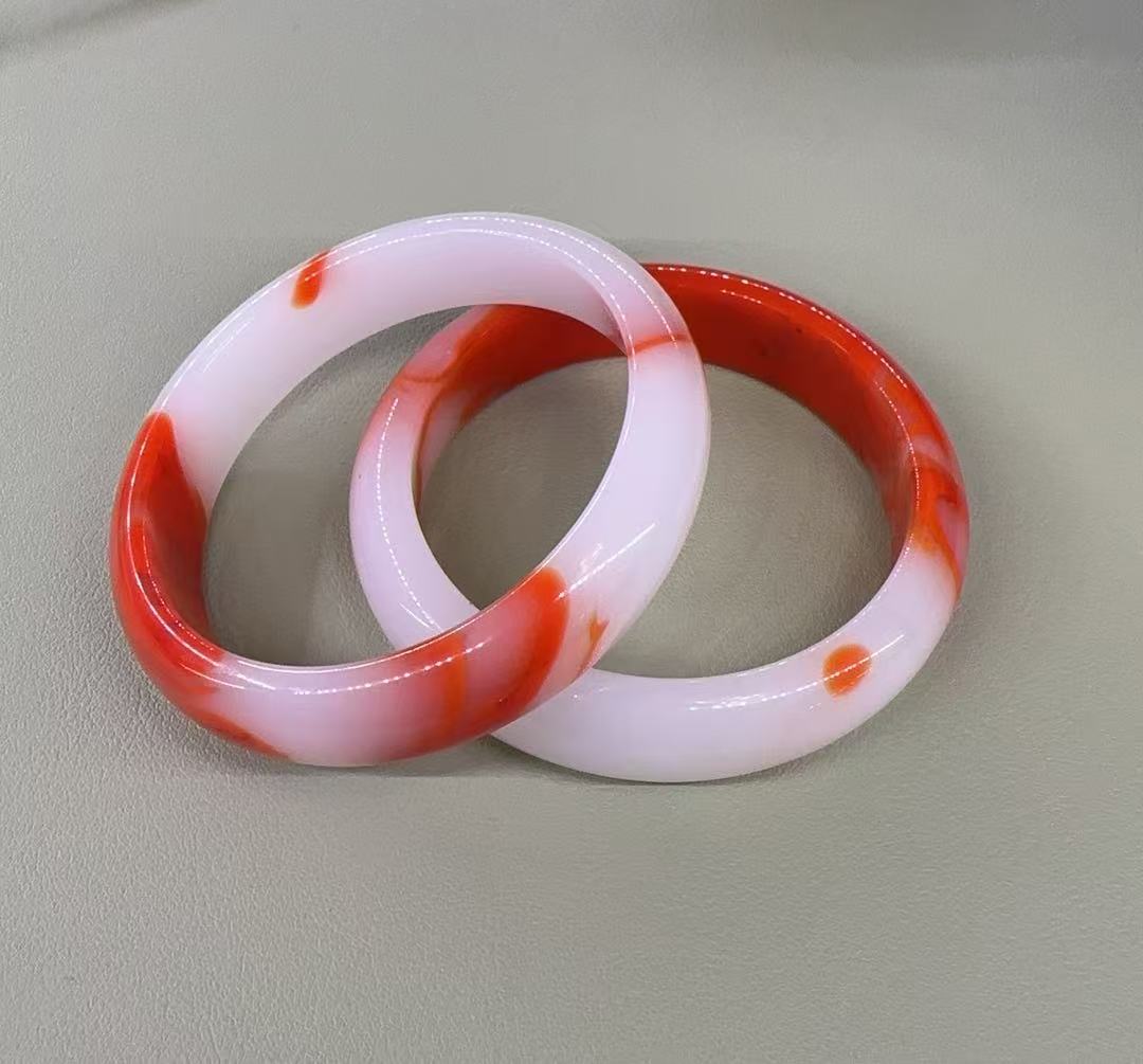 【孟总甄选】天然高端九宫六血高端手镯 多样性拍一发一