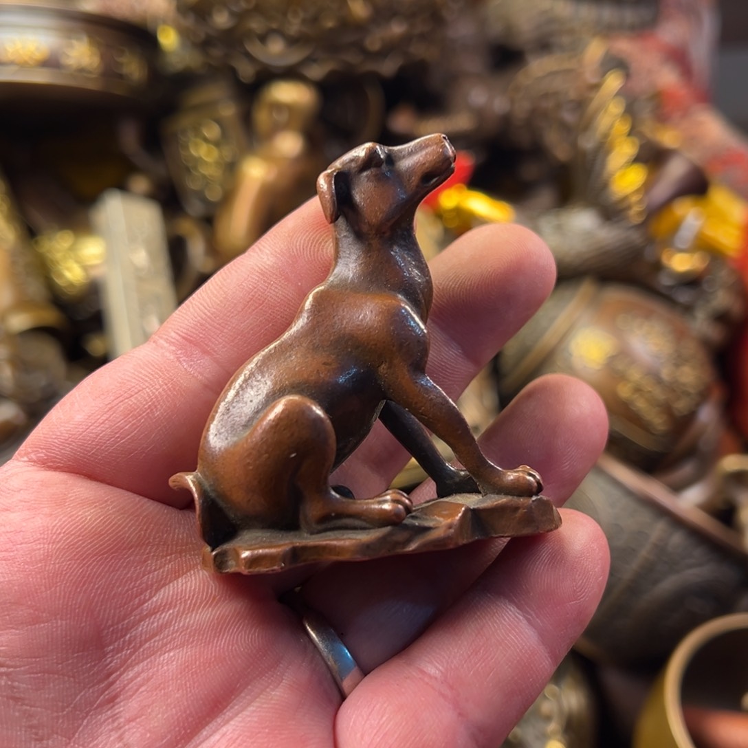 茶壶香炉铜器摆件