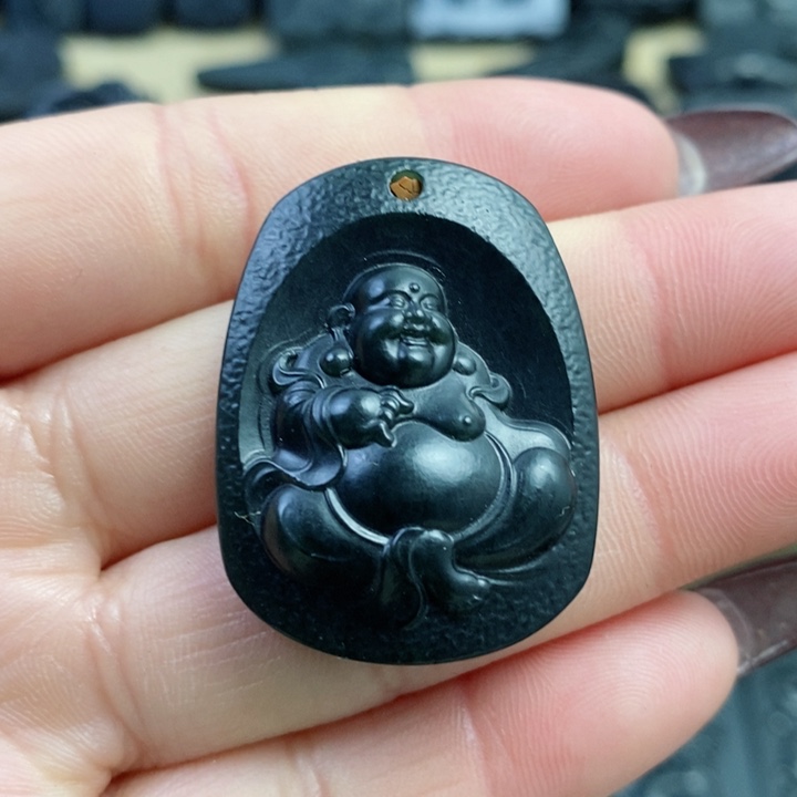 和田玉（青玉）颈饰未镶嵌
