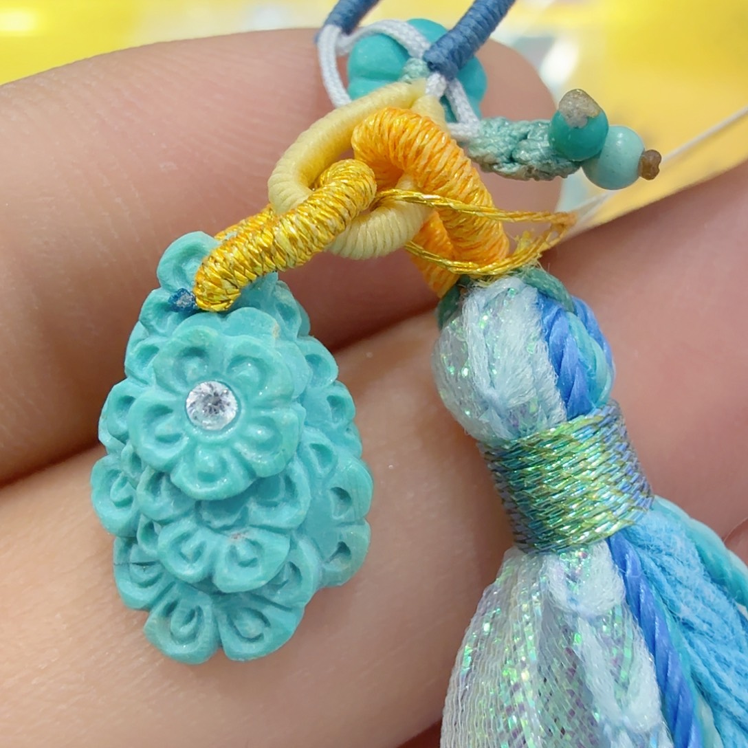 绿松石未镶嵌配饰