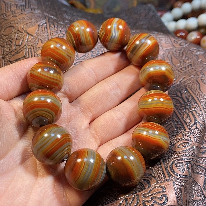 玛瑙/玉髓手链未镶嵌随****7