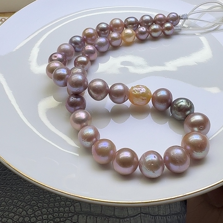 耳饰合金淡水珍珠