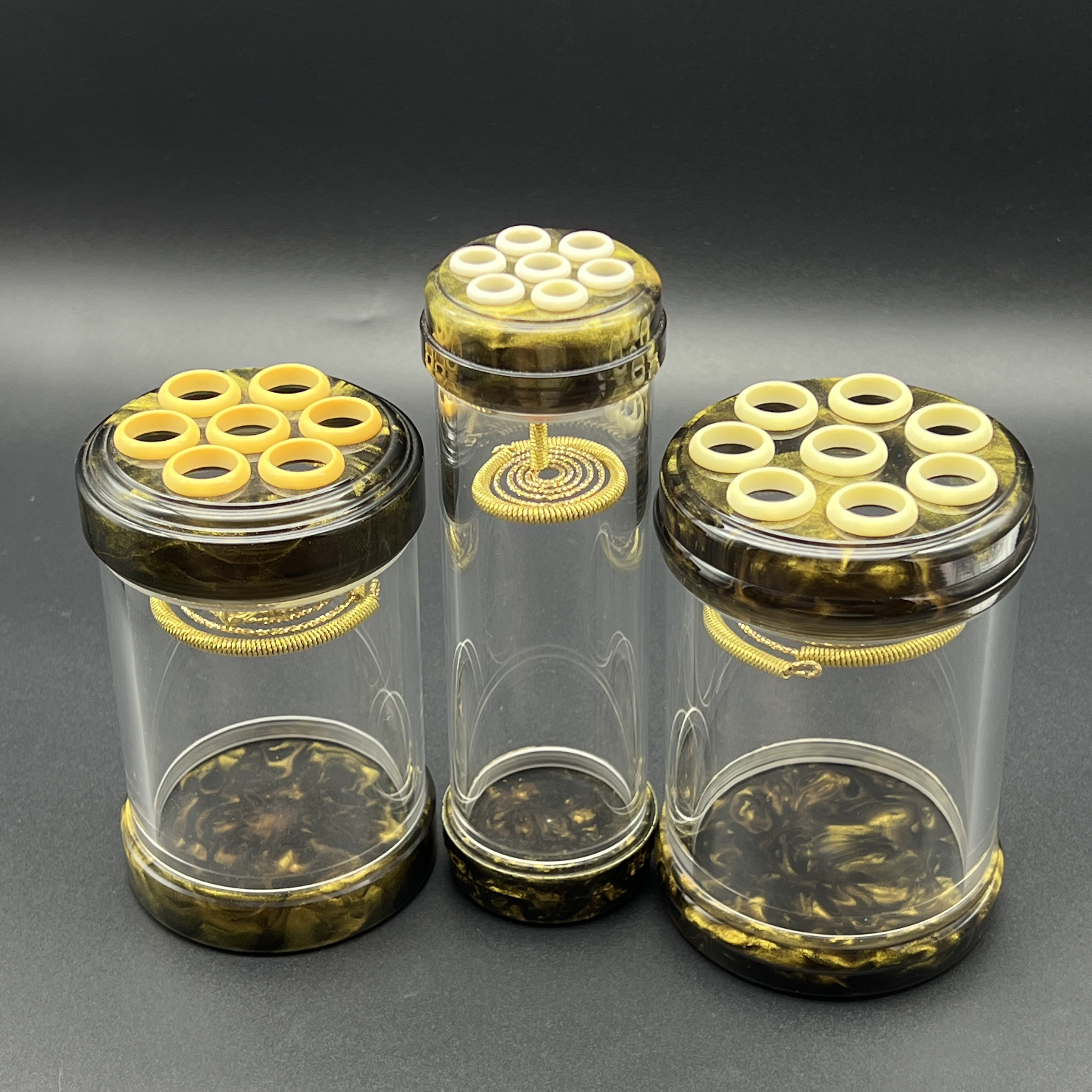 鸣韵黑金系列40 60 65一代密胺独孔七孔蝈蝈罐