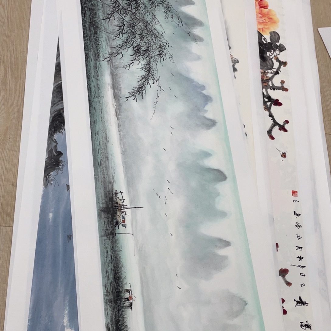 国画邓平老师作品欣赏