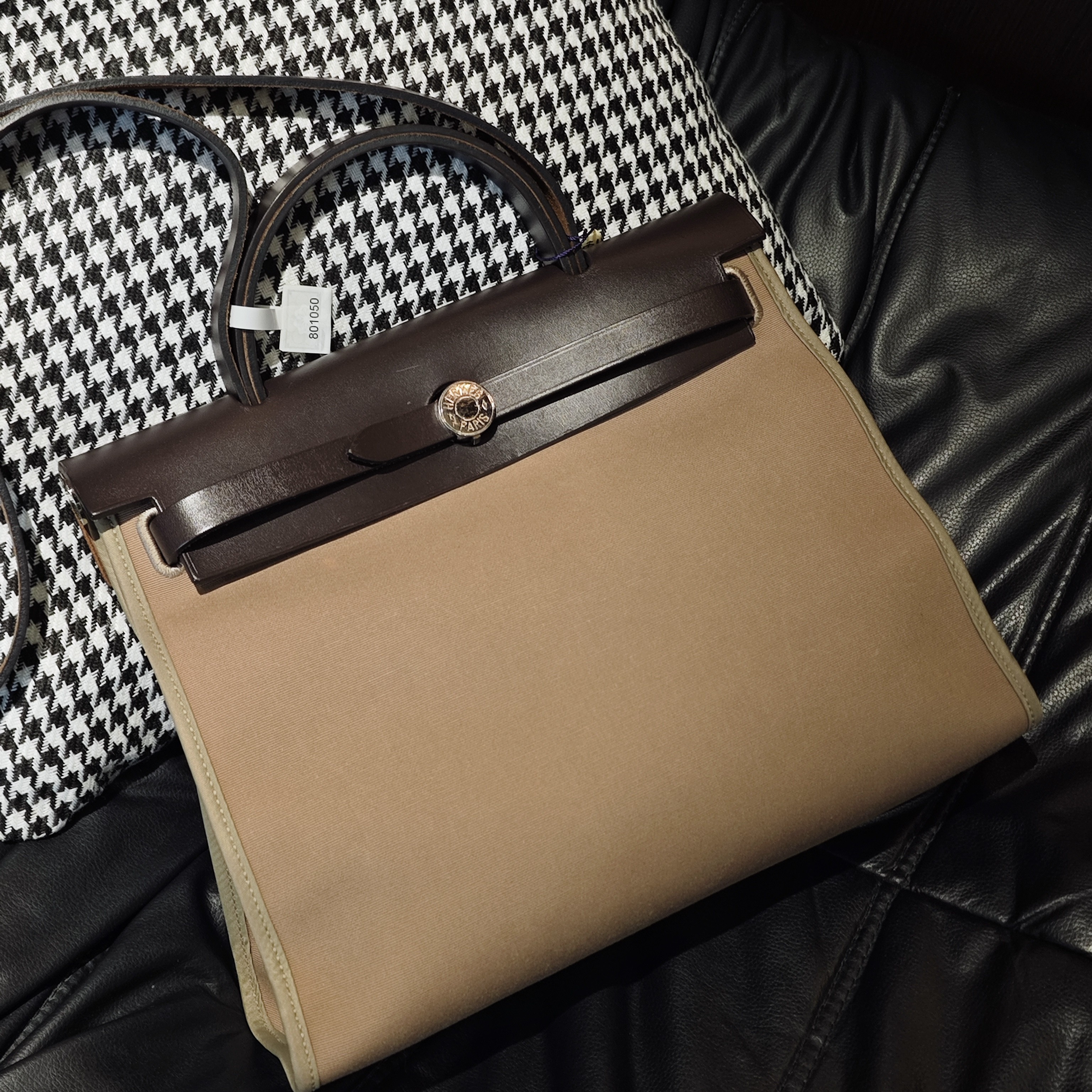 99新 Hermes/爱马仕 奢品阁/爱马仕 herbag31棕色