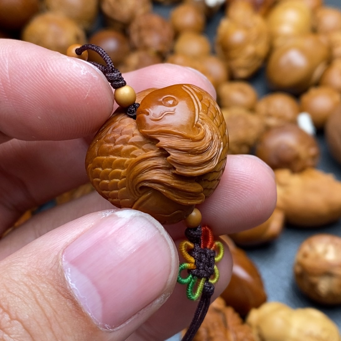 橄榄核手串/手链?***k双鱼