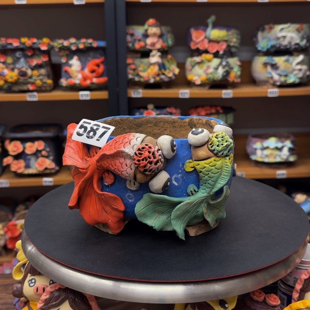 【闪购商品】粗陶手捏