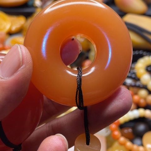 石英质玉手链合金左*