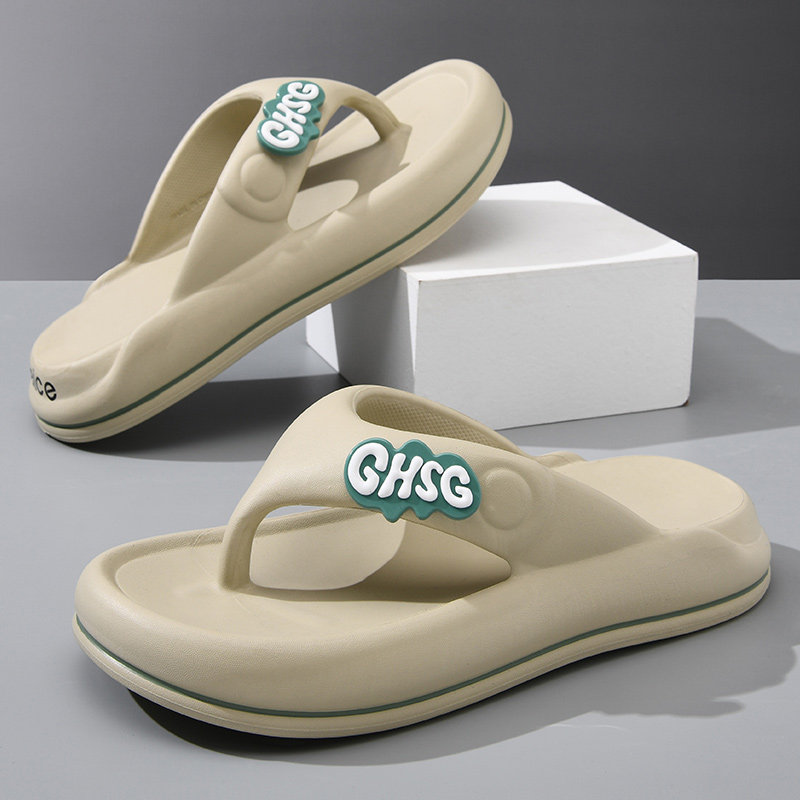 人字拖男士2024潮款居家轻便休闲厚底夹脚外出防滑百搭凉拖鞋男