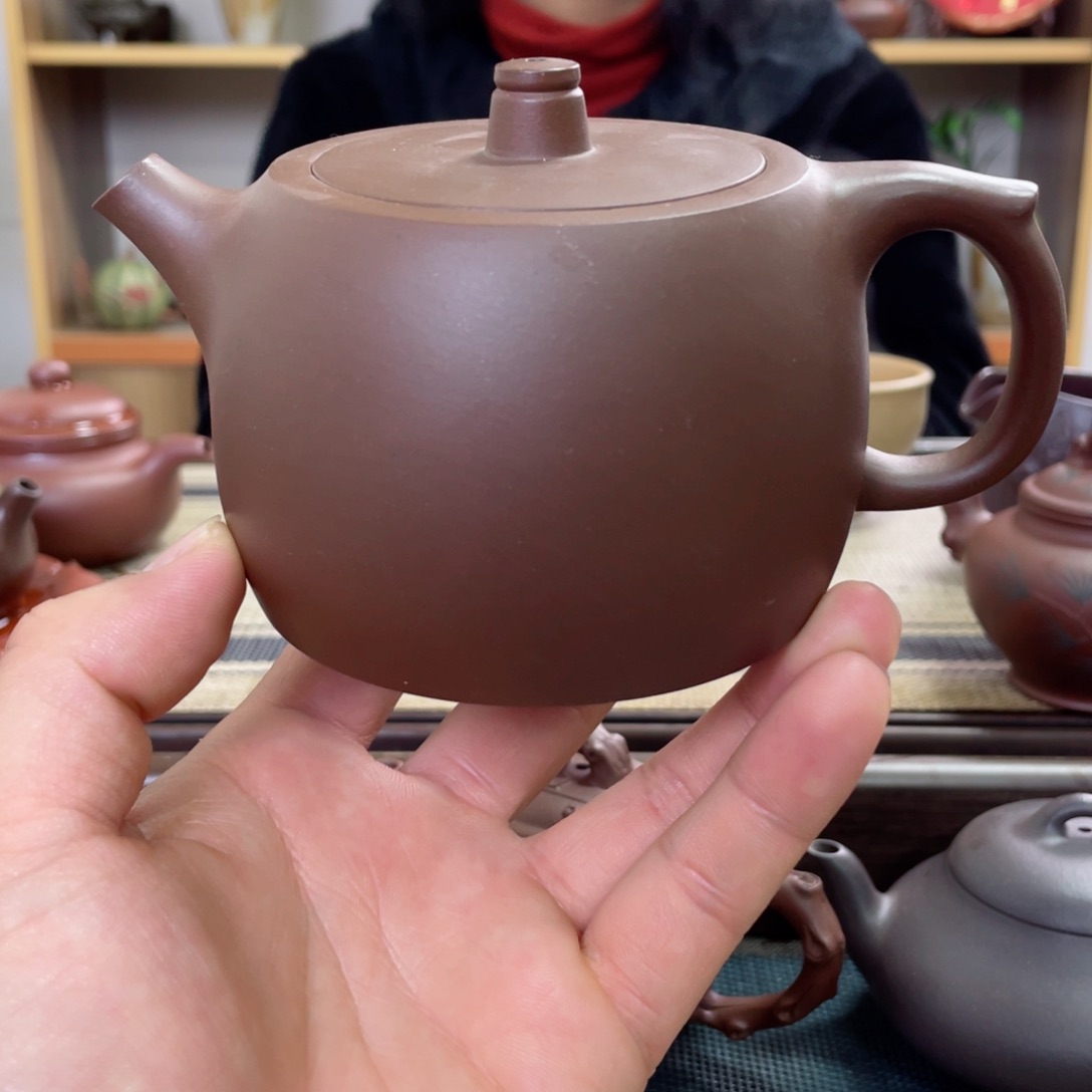 紫砂茶壶矮井栏壶